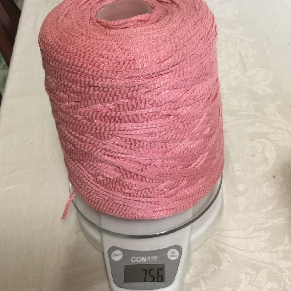 Mikado 50% Cotton 50% Rayon Ribbon Yarn from Crystal Palace Yarns - Pink